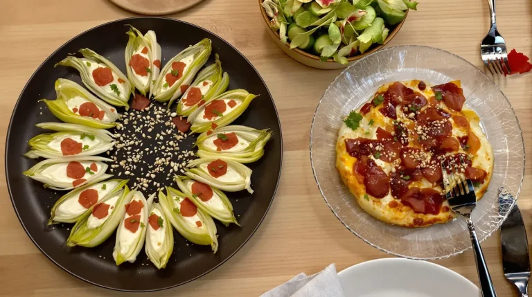 Petites barquettes d’endive au jambon : l’apéritif ultra express prêt en quelques minutes